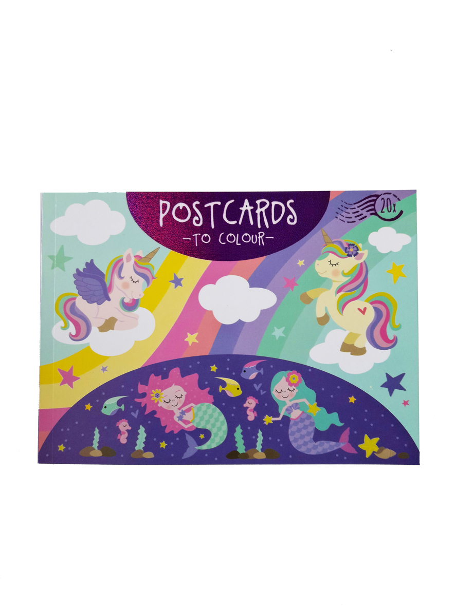 Postcards to Colour – Prinsessen en Sprookjes