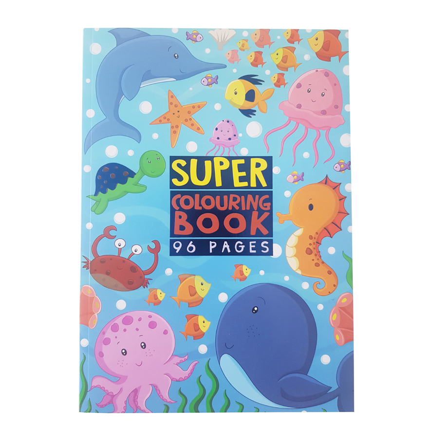 Kleurboek Oceaan – ‘Super Colouring Book’