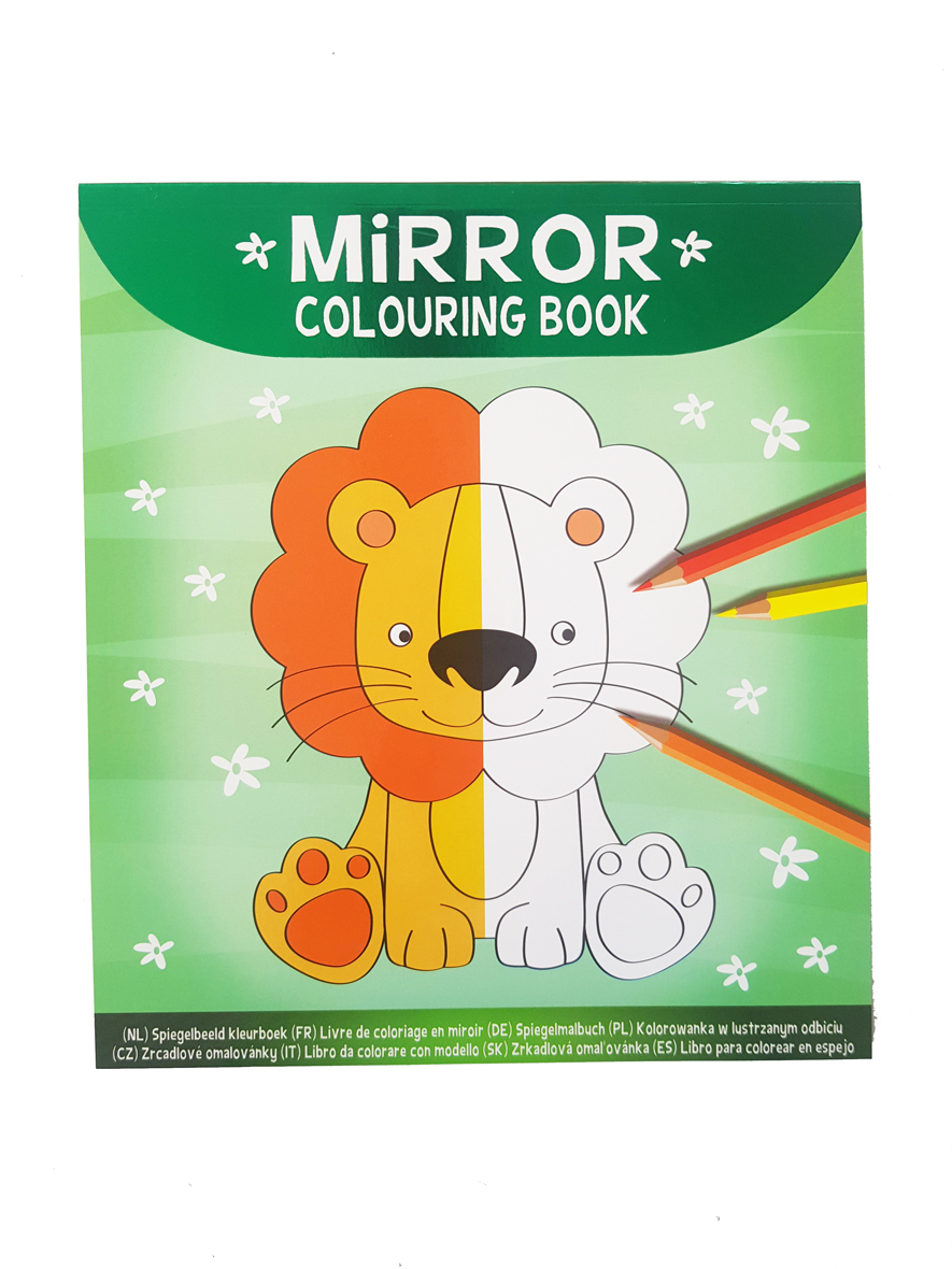 Spiegelbeeld Kleurboek Dieren – ‘Mirror Colouring Book’