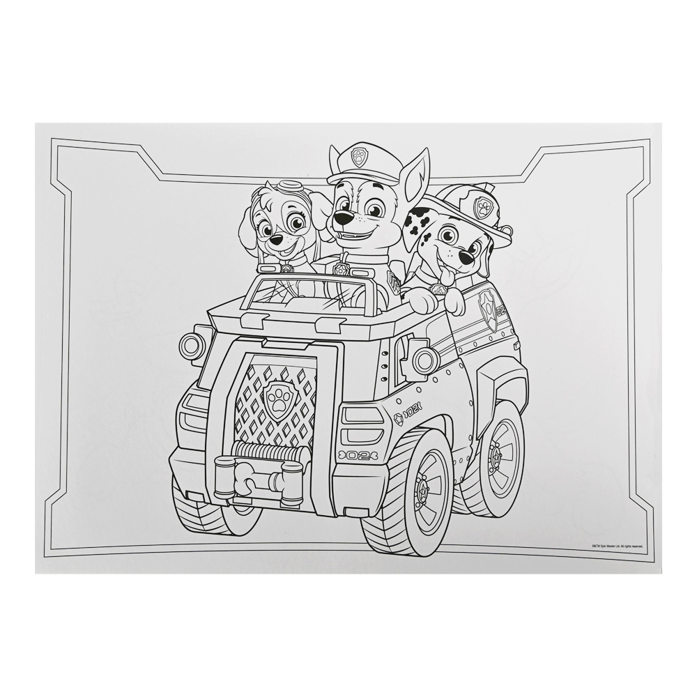 NA120 – Placemat colouring Paw Patrol-03