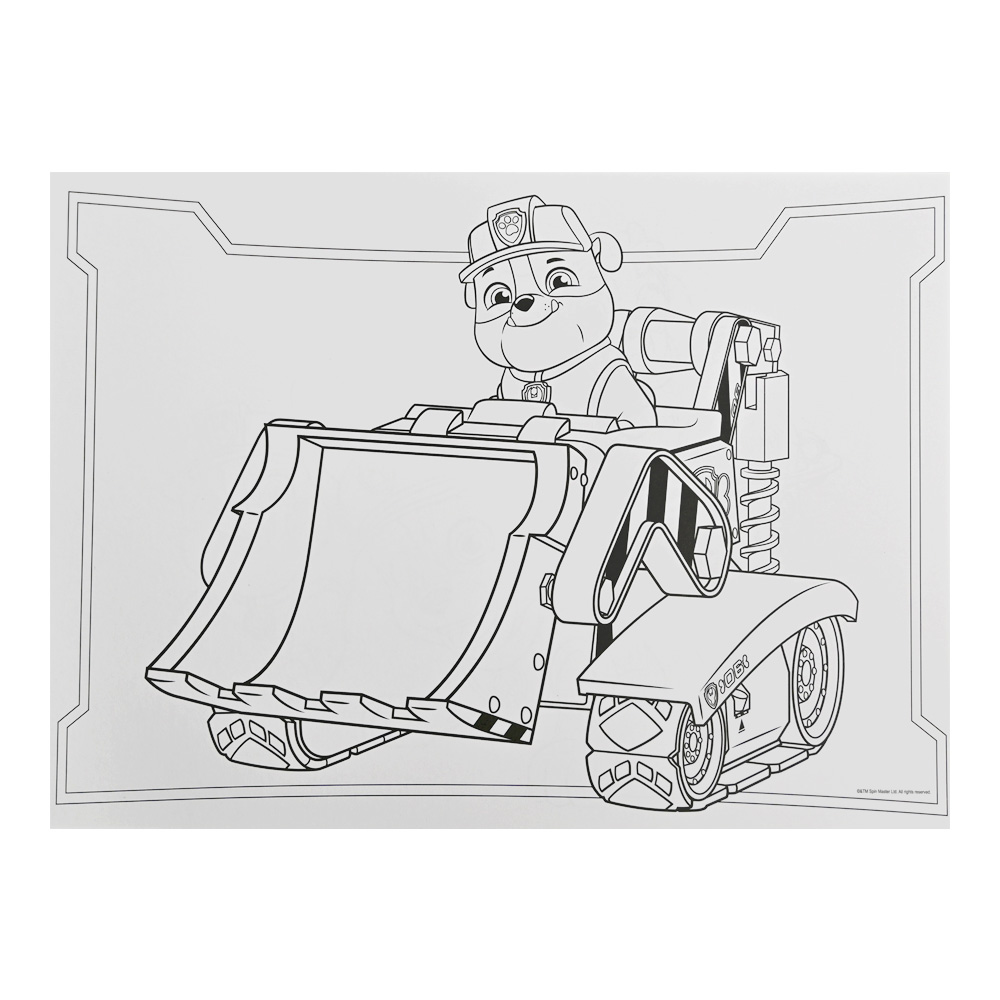 NA120 – Placemat colouring Paw Patrol-04