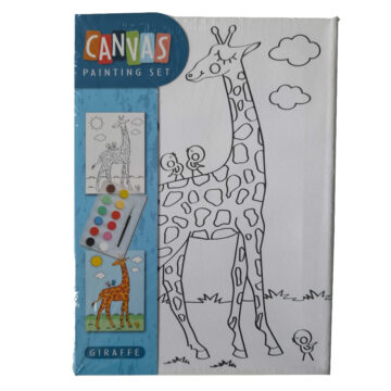 Canvas Giraffe