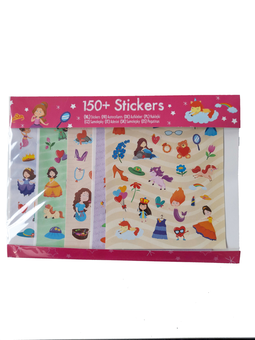 Sprookjes en Prinsessen Stickers – 5 vellen