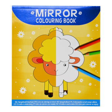 B277 - Mirror colouring book, 4 ass-1.0