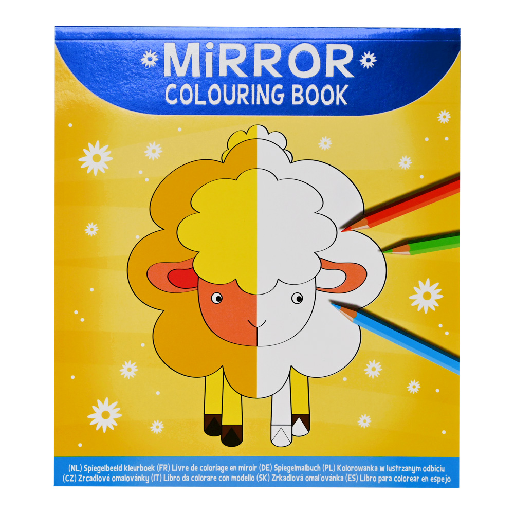 Spiegelbeeld Kleurboek Boerderij – ‘Mirror Colouring Book’