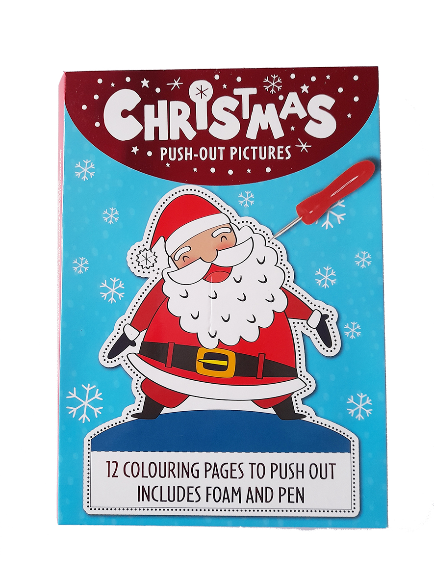 Prikblok Kerst – ‘Push-Out Plaatjes’ met Prikblok en Prikpen