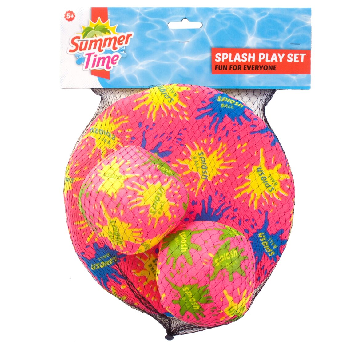 Summertime Splash Speel Set – Waterfrisbee met 2 Waterballen