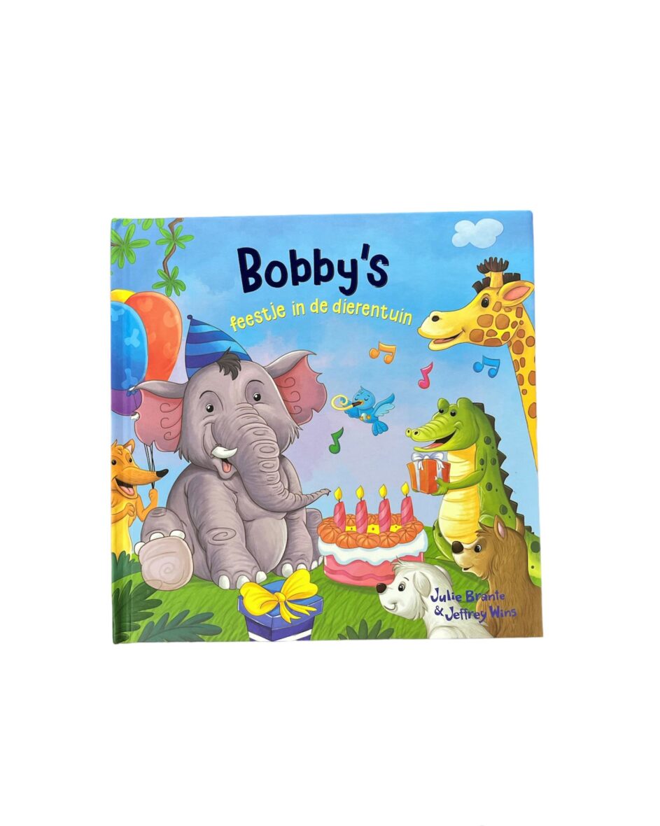 Prentenboek Bobby’s feestje in de dierentuin