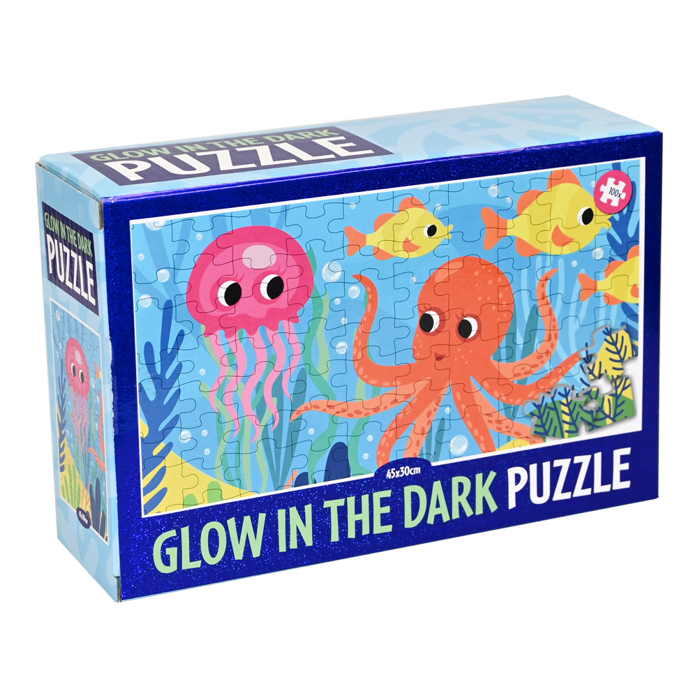 Glow in the dark puzzel Oceaan