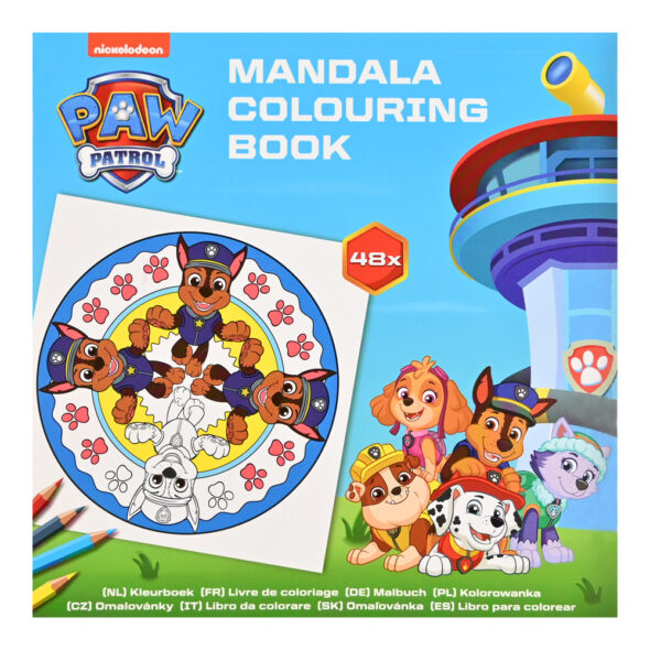 Mandala Kleurboek Paw Patrol | KleurenKnutselen