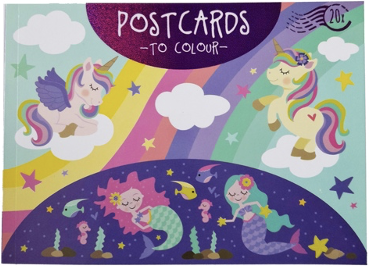 Postkaarten kleuren