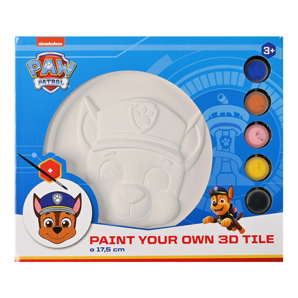 TK344 – Paint your own 3D tile 4 ass. Paw Patrol-3.2