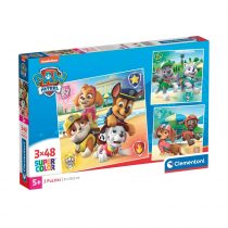 Clementoni Paw Patrol puzzel 3x48 st