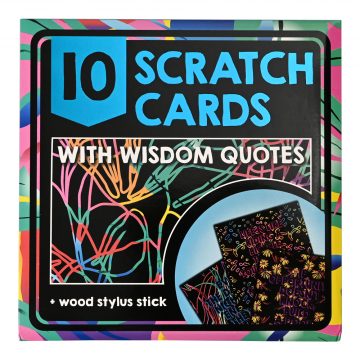 KN5431 - 10 Scratch cards with wisdom quotes-1.1