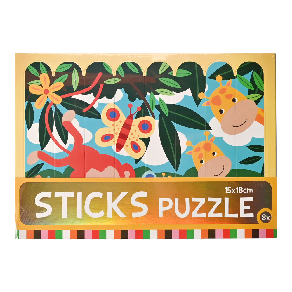 Stick puzzel Jungle