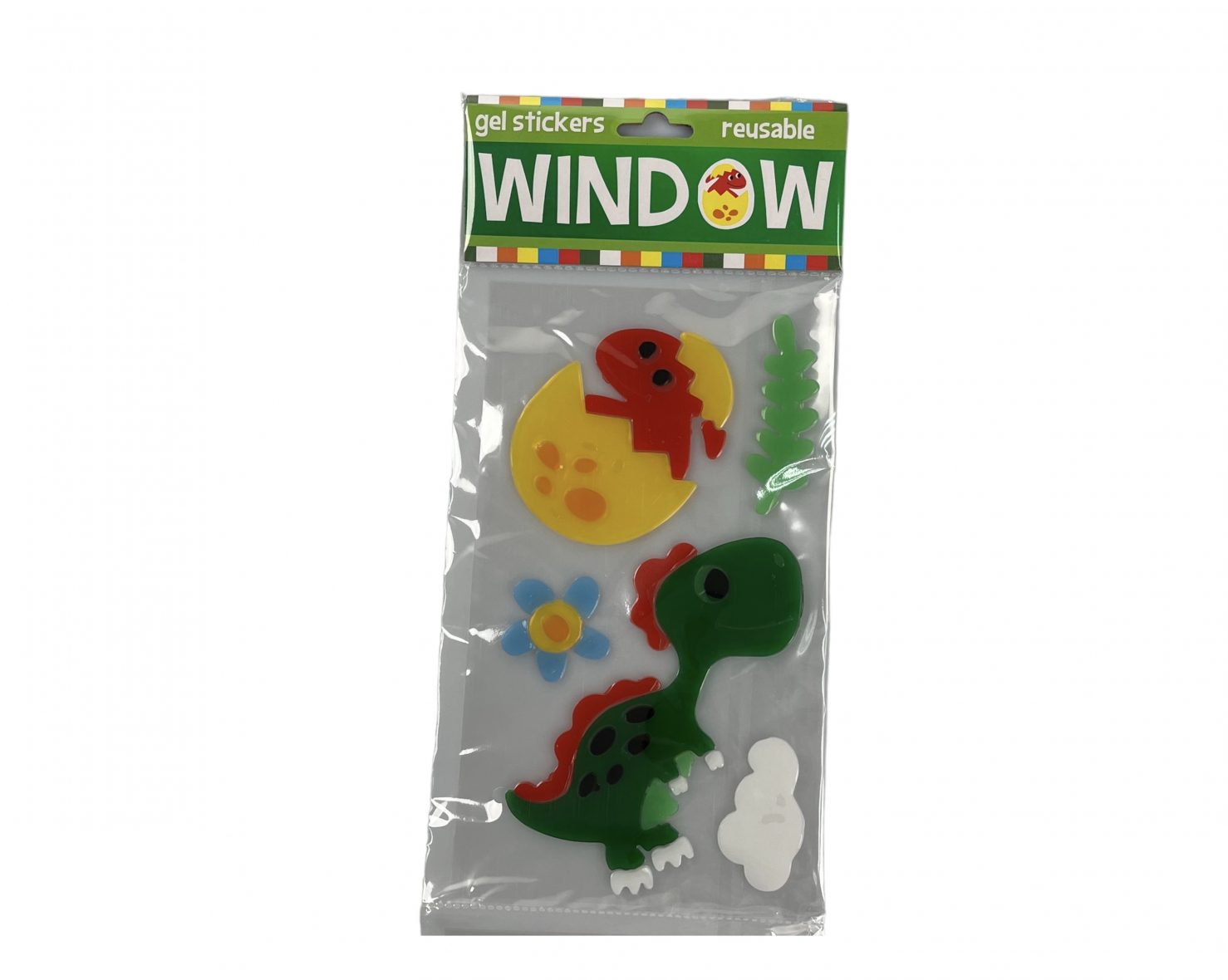 Gel window stickers Dino