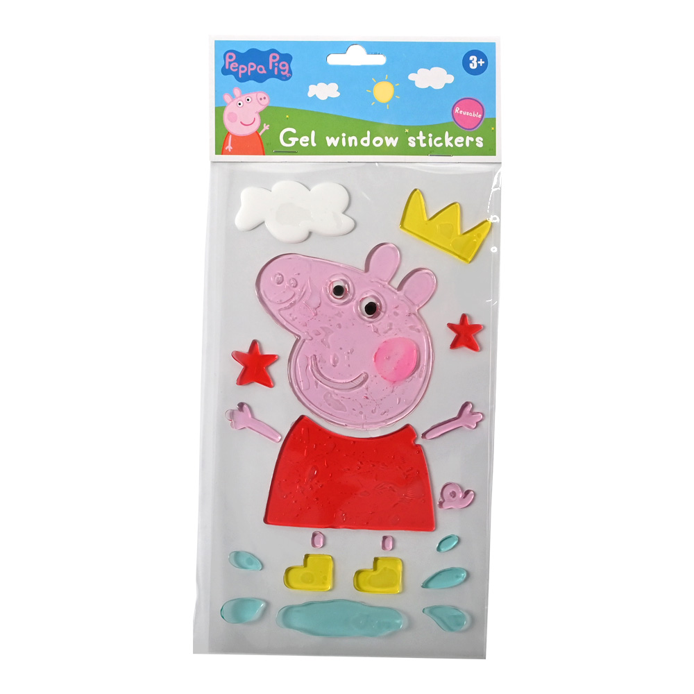 Gel window stickers Peppa Pig – Peppa