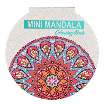 B1982 - Mini mandala colouring book, 4 ass-4.0