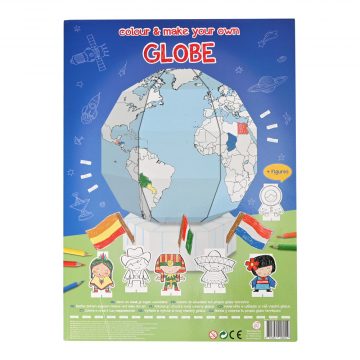 KN246 - Colour & make your own Globe-1.0