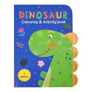 B265 - Die-shaped colouring and activity book + stickers-3.0