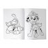 Kleurboek en stickers 64 pag Paw Patrol Rood